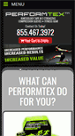 Mobile Screenshot of performtex.com